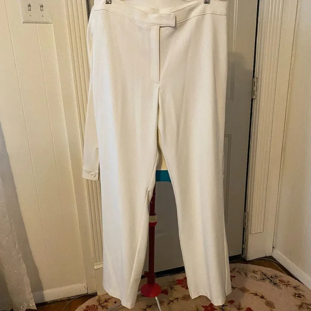 Sag Harbor Stretch Lined Slacks Women Size 14